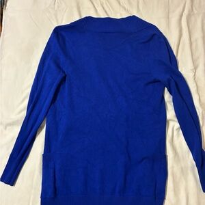 Active USA Bold Blue Ribbed Cardigan
Women’s